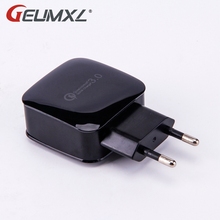 Сетевое зарядное устройство GEUMXL с быстрой зарядкой QC 3,0, 18 Вт, с вилкой Стандарта США и ЕС 2024 - купить недорого