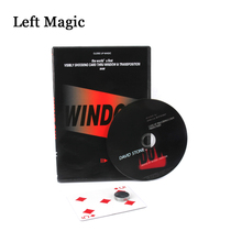 Волшебные трюки «Окно» Дэвида Стоуна (Gimmicks + DVD), меняют карту через стекло, Магическая комедия, магические иллюзии, волшебные игрушки 2024 - купить недорого