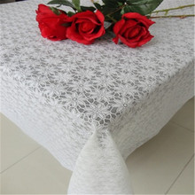 Free Shipping 010 White Natural Cheap 136x290cm PVC Tablecloth Tea Cup Mat Cover Runner Water Oil Proof Dining Kitchen Antependi 2024 - buy cheap