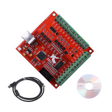 USB MACH3 100Khz Breakout Board 4 Axis Interface Driver Motion Controller for cnc router 2024 - купить недорого