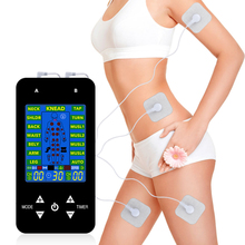 FDA TENS Unit Electronic Pulse Massage 15 Models 2 Channels LCD EMS Massager Back Neck Stress Sciatic Pain and Muscle Relief 2024 - buy cheap