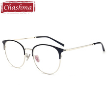 Chashma-gafas graduadas con montura redonda y montura completa para hombre y mujer, anteojos Retro de calidad de marca, con círculo grande 2024 - compra barato