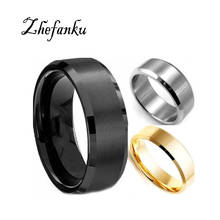 2017 Men Fashion Charming High Quality Black Gold color  Silver color Stainless Steel Male Ring Fashion Jewelry Accessories 2024 - buy cheap