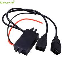 High Quality Car Boat Motorcycle Dual USB Charger DC 12V To 5V 3A Power Adapter Supply 2024 - buy cheap