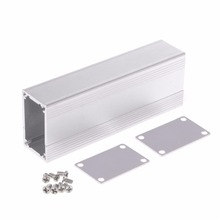Caixa de alumínio para junção de instrumentos, "estojo de caixa de alumínio para instrumentos eletrônicos diy 100x40x25mm 2024 - compre barato
