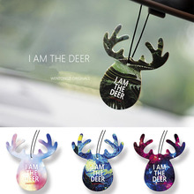 Parfum car-styling Flavor In The Car Perfume beer hanging Car Air Freshener Antlers Fragrance Papers for ford kia vw auto decal 2024 - buy cheap