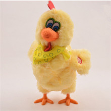 1 Pcs funny Doll chicken hens will lay eggs of chickens crazy singing and dancing electric plush toys Christmas toy 30cm 2024 - buy cheap
