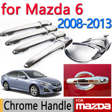 for Mazda 6 2008-2013 Accessories Chrome Door Handle Atenza 2009 2010 2011 2012 Sedan Wagon Cover Car Sticker Car Styling 2024 - buy cheap