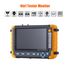 5 inch 4IN1 tester monitor Camera Tester 4K 1080P IPC CCTV Monitor Video Audio POE Test Touch Screen HDMl CAM CCTV Screen 2024 - buy cheap