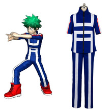 Boku no Hero Academia My Hero Academia Izuku Midoriya, traje de entrenamiento, gimnasio, Halloween, Carnaval 2024 - compra barato