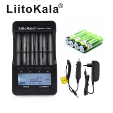 NEW LiitoKala lii-500 3.7V 18650 26650 charger+ 4pcs 3.7V 18650 3400mAh INR18650B Rechargeable Battery For Flashlight batteries 2024 - buy cheap