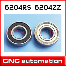 5pcs metal shielded 6204ZZ steel ball bearing 20x47x14 mm 6204-2Z bearing 20mm 20*47*14 6204Z deep groove ball bearing 2024 - buy cheap