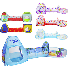 3pcs-set barraca do jogo do bebê piscina bola pits brinquedos ao ar livre indoor brinquedos emenda cerca marinha bola jogo cerca portátil piscina dobrável bebê 2024 - compre barato