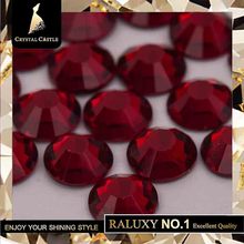 Crystal Castle 4A glass flatback rhinestone red Garnet non hot fix crystal none glue no hotfix strass rhinestones for nail Art 2024 - buy cheap