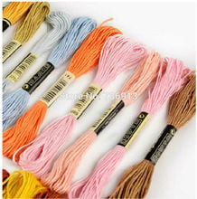 Embroidery Floss Thread  447 colors / You can Choose Any Color / 8.7 Yard Length 2024 - buy cheap