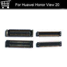 2pcs FPC connector For Huawei Honor View20 LCD display screen on Flex cable On motherboard mainboard For Huawei Honor View 20 2024 - buy cheap