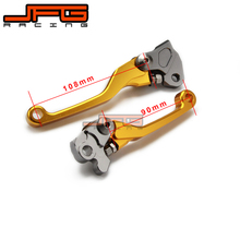 Palanca de freno de embrague plegable CNC Pivot para RMZ250 04 07-20 RMZ450 05-20, Supermoto Enduro, todoterreno, Motocross 2024 - compra barato