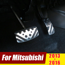 For Mitsubishi Eclipse Cross 2018 2019 ASX LANCER EX Outlander 2013-2018 AT/MT Accelerator Brake Pedal Clutch Pedals Covers 2024 - buy cheap