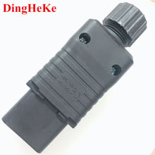 Conector de alimentação para computador iec 320 c19, plugue de energia ca 15a, 250v para montagem, plugue de energia # wpt602