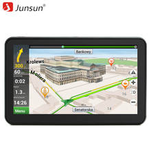 Junsun 7" Car GPS Navigation FM Touch screen Automobile Vehicle Truck gps navigator Europe/Navitel/Russian Free Map Registrar 2024 - buy cheap