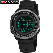 PANARS-reloj deportivo inteligente para hombre, pulsera con podómetro 3D, resistente al agua, alarma, 8115 2024 - compra barato