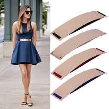 Women Metal Bling Mirror Plate Waist Belt Stretch Elastic Wide Band Waistband for Women Female Dress T-shirt Accessories 2020 2024 - buy cheap