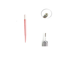 Lock-Pin Device Round Flex Needle Manual Permanent Makeup Embroidered Eyebrow Tattoo Pen Tebori Microblading Stainless Steel 2024 - buy cheap