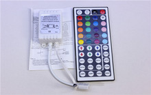 Controlador LED RGB DC12V 44Key, mando a distancia IR para tira LED 3528 5050 RGB 2024 - compra barato