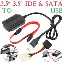 HIPERDEAL 2.5/3.5 SATA/IDE to USB 2.0 Adapter Converter Cable for Hard Disk Drive CD DVD ROM 18May17 Drop Ship F 2024 - buy cheap