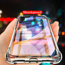 Shockproof Transparent Case For Xiaomi Mi 10T 9T Pro A3 11 Lite 5G NE Poco F3 X3 NFC M3 M4 Redmi Note 10 9 9s 8 Pro 10s 11s 7 9A 2024 - buy cheap