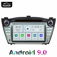 Android 9.0 Car DVD player GPS navigation for Hyundai IX35 Tucson 2009-2015 Car radio player multimedia Auto stereo headunit Nav 2024 - buy cheap