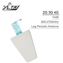 Antena periódica 10dbi de sinal, sinal 3g 4g, antena externa repetidora de sinal para celulares, 800-2700mhz 2024 - compre barato