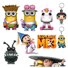 Despicable Miniones Tourist Jerry Dave Unicorn Fluffy Brinquedos Action Figure Collection Toys for Children Gift 2024 - buy cheap