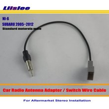 Liislee-cable estéreo estándar para Subaru Impreza Forester Legacy Outback, Antena de Radio de coche/postventa, Motorola macho 2024 - compra barato