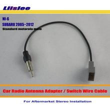 Liislee-antena de rádio automotivo padrão motorola, para subaru forester, impreza, legacy, outback, pós-venda, fio estéreo 2024 - compre barato