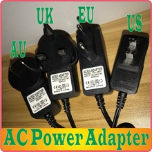 EU/US/AU/UK AC адаптер питания зарядное устройство 5v0. 6a AC/DC 100В-240В адаптер, выход 5В 0.6A 600мА, DC разъем 3,5 мм * 1,35 мм Пром- 2024 - купить недорого