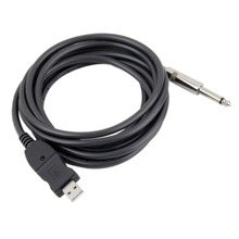 1pcs Drop Shipping 3M Guitar Bass 1/4'' USB TO 6.3mm Jack Link Connection Instrument Cable new 2024 - buy cheap