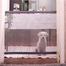 Mylb-vallas para perros y mascotas, portón mágico plegable portátil, protección de seguridad para interiores y exteriores, 2019 2024 - compra barato