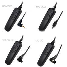 for Nikon CANON RS-60E3 RS-80N3 MC-DC2 MC-30 Remote Shutter Release camera remote Controller cord 2024 - buy cheap