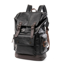 Nova moda masculina mochila de alta qualidade prático saco de viagem grande capacidade saco do portátil sacos estudante venda quente sacos couro do plutônio 2024 - compre barato