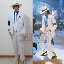 Disfraz de Michael Jackson para Cosplay, traje de acción, liso 2024 - compra barato