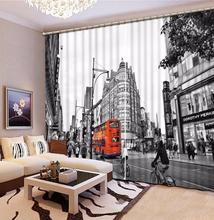 Cortinas transparentes europeas, cortinas 3D personalizadas para sala de estar, dormitorio, decoración del hogar, blanco y negro, cortinas listas para construir 2024 - compra barato