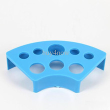 5 PCS/Lot Tattoo Ink Cup Stand Holder 8 Holes with 7 Ink Cup Plastic Ink Cup Holder Tattoo Ink Pigment Supplies Black Blue Red 2024 - buy cheap