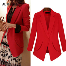 XL-5XL Plus Size Blazer Mujer Office Lady Women Blazers and Jackets Casual Small Suit Jacket Slim Thin Overalls Ladies Blazer 2024 - buy cheap