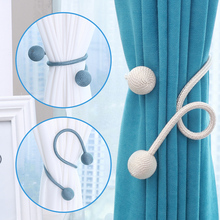 1piece Home Textile Creative Simplicity Curtain Strap Accessories Magnet Curtains Bandages Buckle Magnetic curtain tie backs 30 2024 - buy cheap