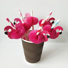 Canudos engraçados com flamingo para decoração de festas de aniversário, festa de despedida de solteira, acessórios de decoração rave. j 2024 - compre barato