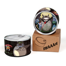 My Neighbor Totoro Japane Cartoon Design Chinchilla Clock In Can Gift Clocks, Desk Quartz Clocks,Magnetic Quartz Table Clocks 2024 - buy cheap