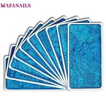 20Pcs/Set SPV 1-20 Series Nail Art Stamping Plates Rectangle Stamp Template Polish Image DIY Tool With Thicker Back 6.5*12.5cm 2024 - buy cheap