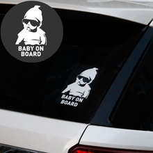 15*9CM Car styling BABY ON BOARD Car stickers for Skoda Octavia A2 A5 A7 Fabia Rapid Superb Yeti Roomster 2024 - buy cheap