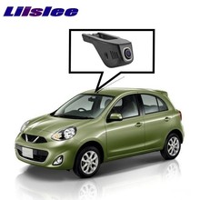 LiisLee Car Road Record WiFi DVR Dash Camera Driving Video Recorder For NISSAN March Micra K13 k14 2010~2017 2024 - buy cheap